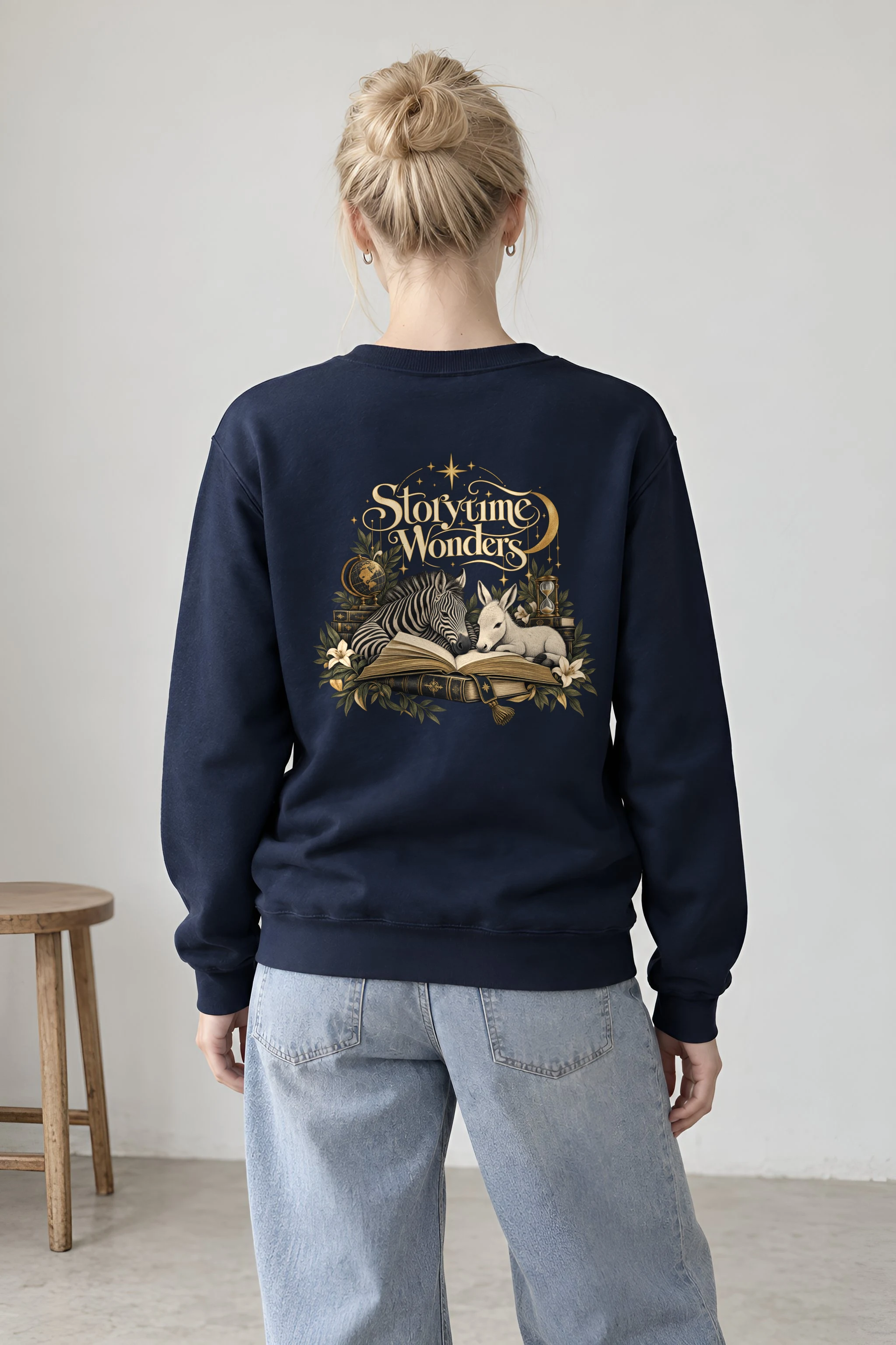 "Storytime Wonders" Heavy Blend Unisex Crewneck Sweatshirt