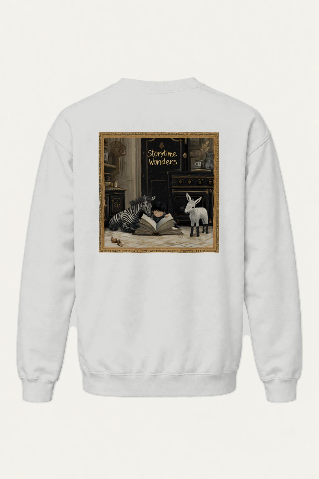 "Storytime Wonders" Heavy Blend Unisex Crewneck Sweatshirt | Gildan 18000