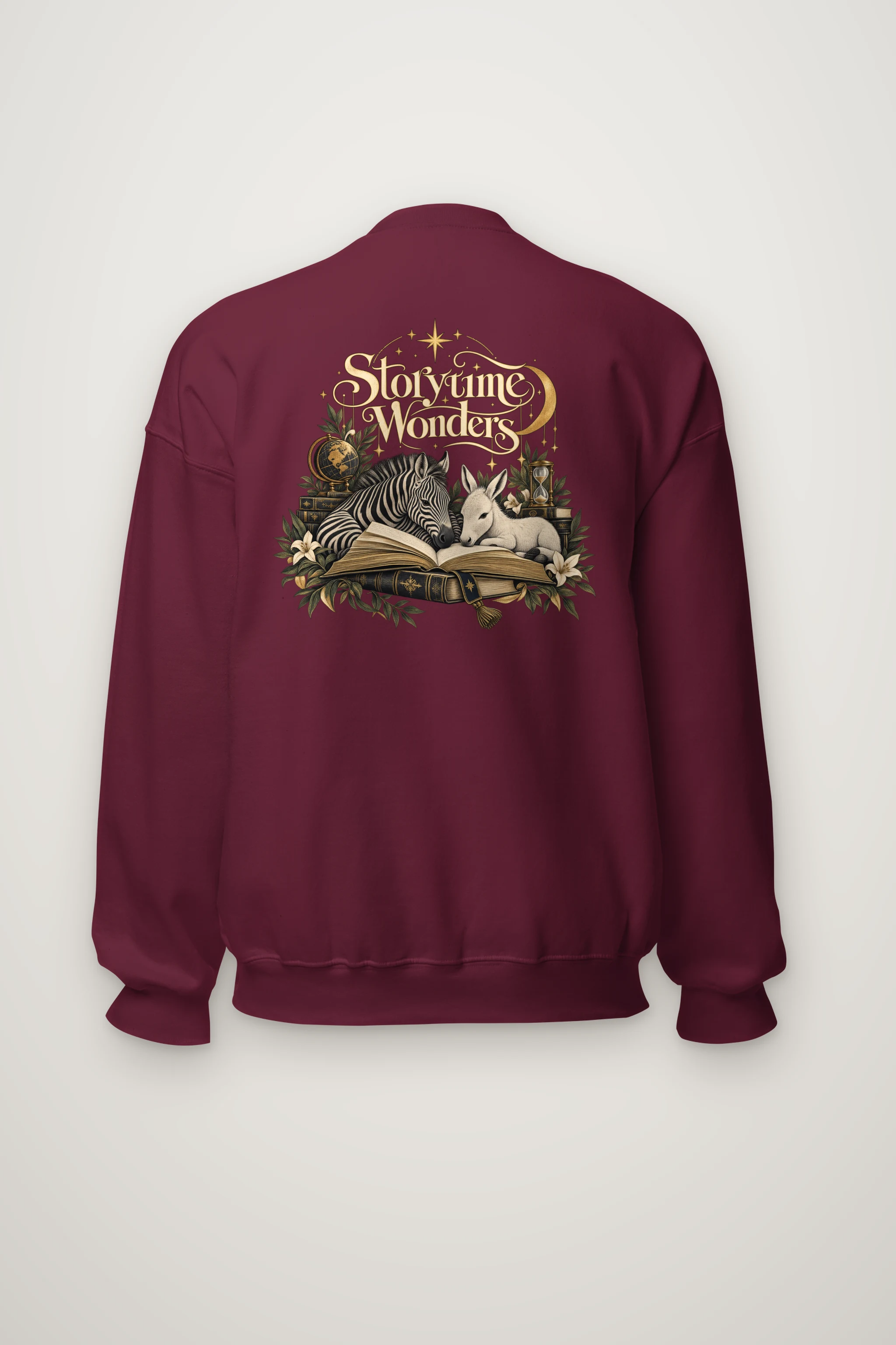 "Storytime Wonders" Heavy Blend Unisex Crewneck Sweatshirt
