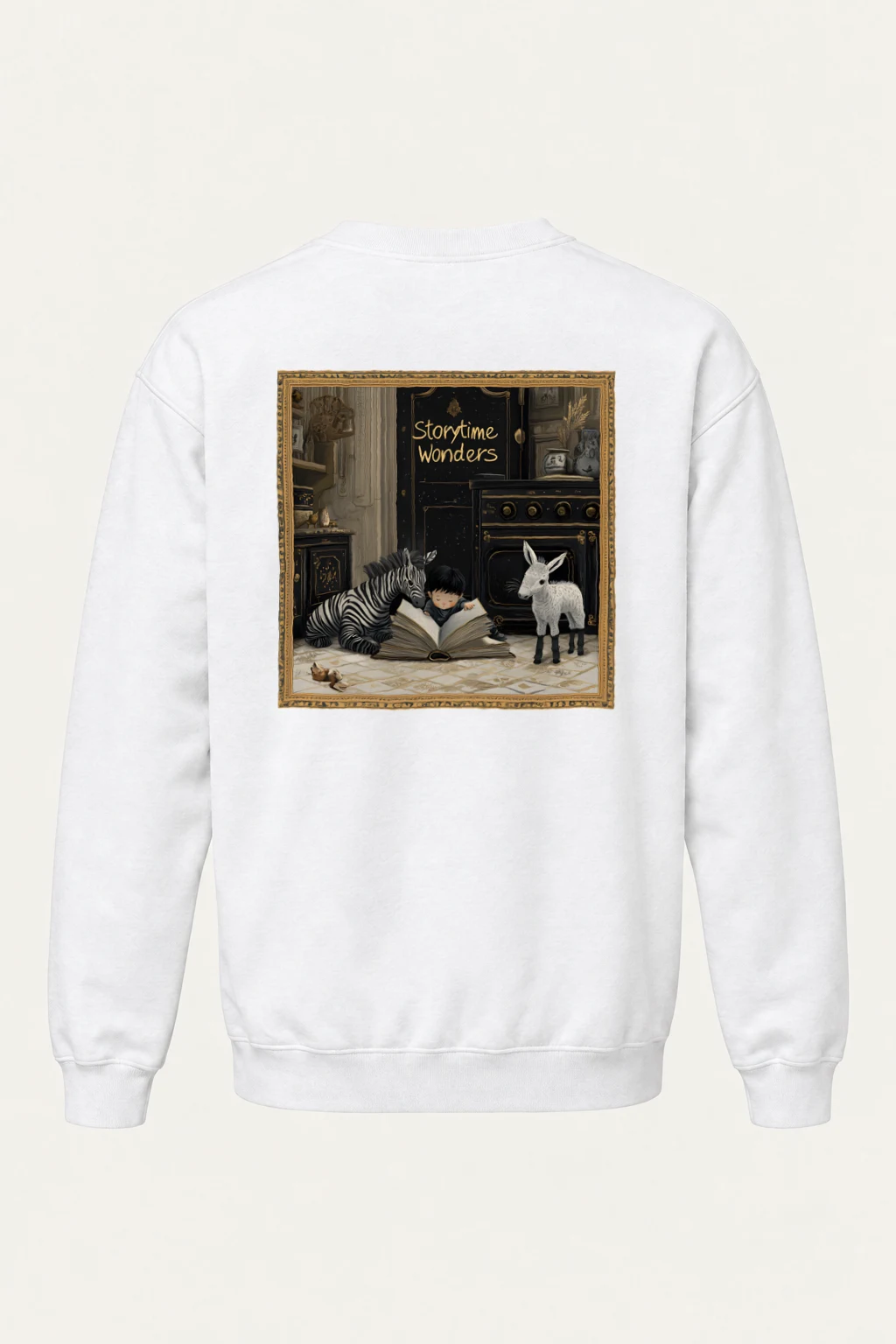 "Storytime Wonders" Heavy Blend Unisex Crewneck Sweatshirt | Gildan 18000