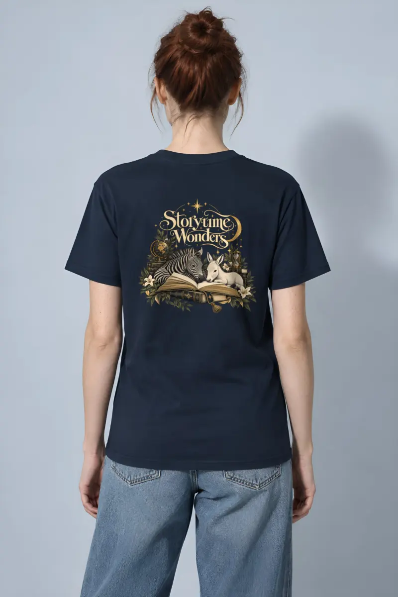 "Storytime Wonders" Heavyweight Unisex Crewneck T-shirt