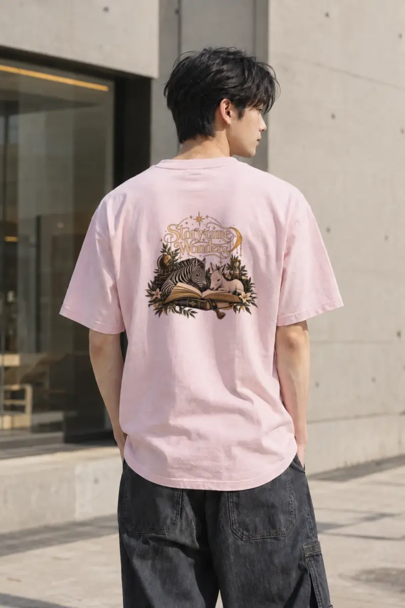 "Storytime Wonders" Heavyweight Unisex Crewneck T-shirt | Gildan 5000