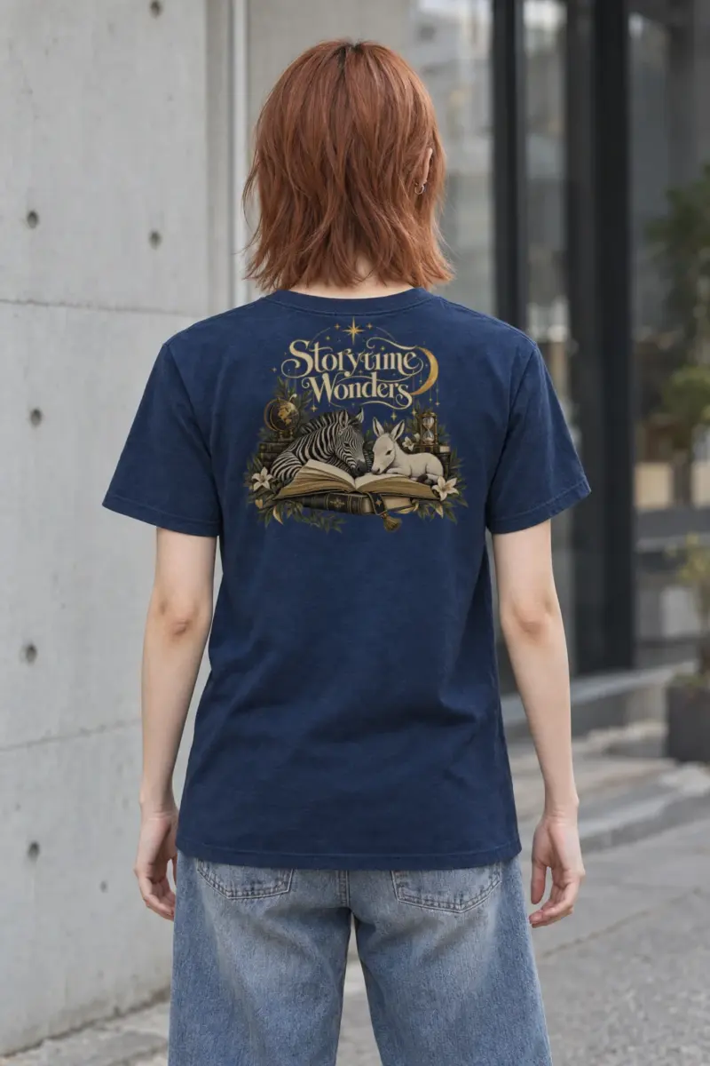 "Storytime Wonders" Heavyweight Unisex Crewneck T-shirt