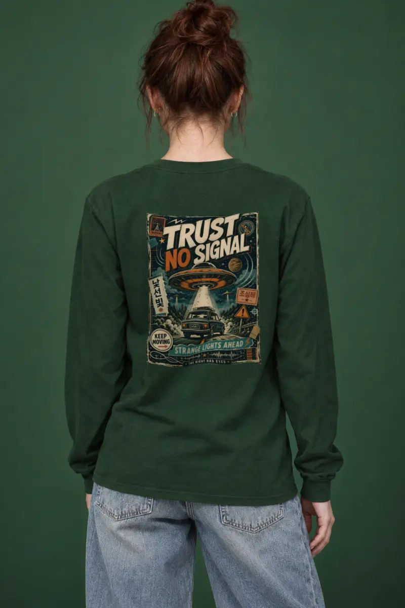 "Strange Lights Ahead" Unisex Longsleeve T-shirt
