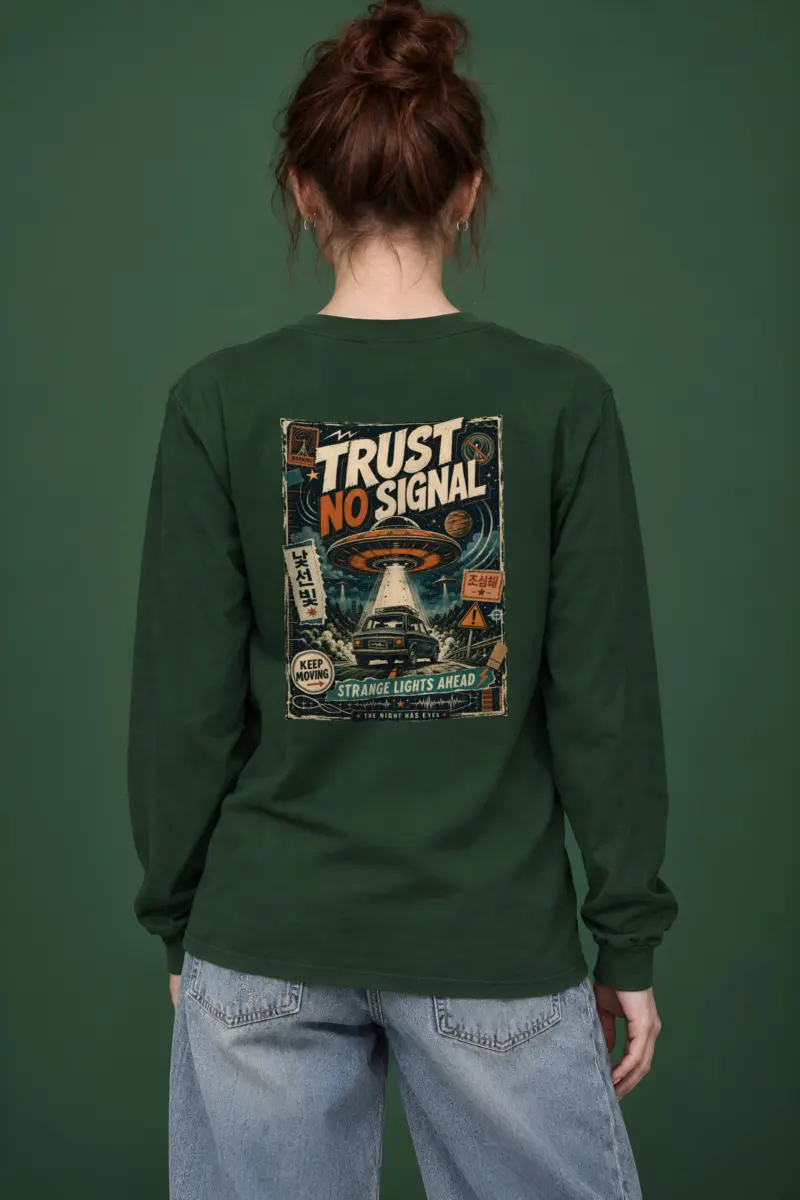 "Strange Lights Ahead" Unisex Longsleeve T-shirt