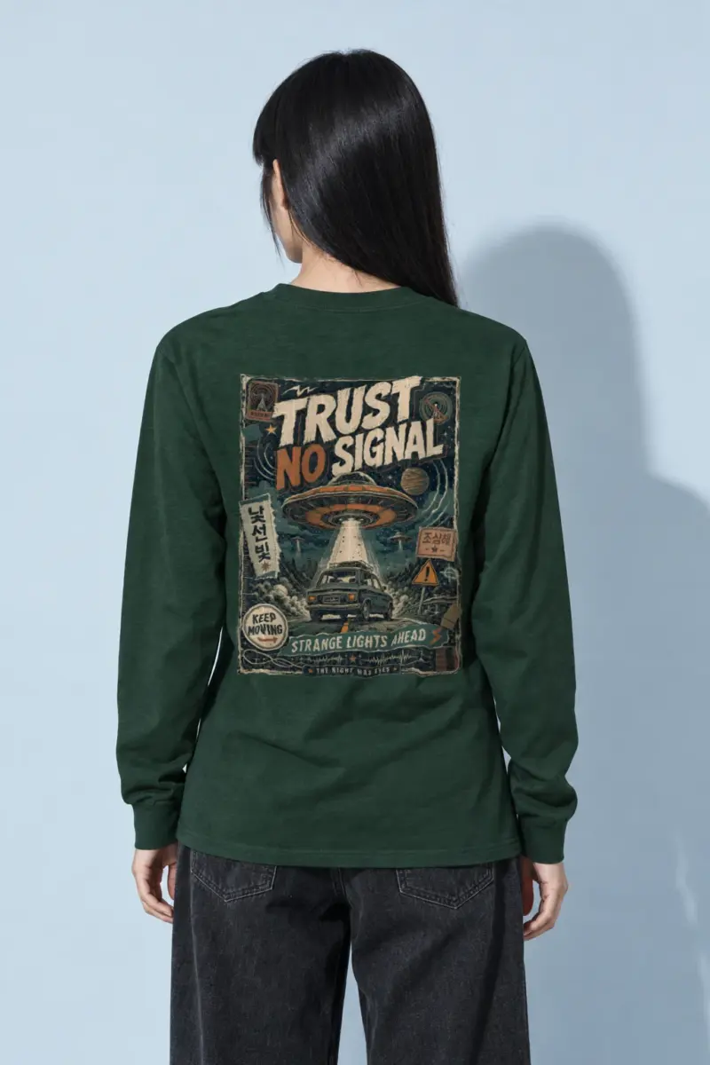 "Strange Lights Ahead" Unisex Longsleeve T-shirt