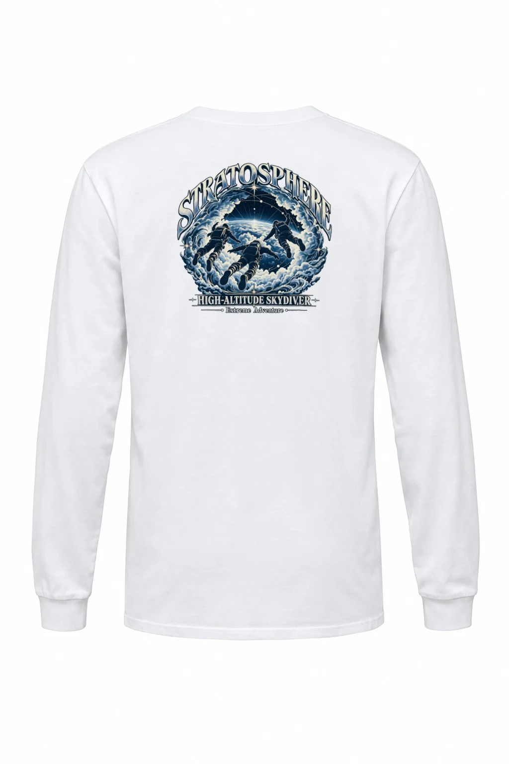 "Stratosphere Skydiver" Unisex Longsleeve T-shirt | Gildan 2400