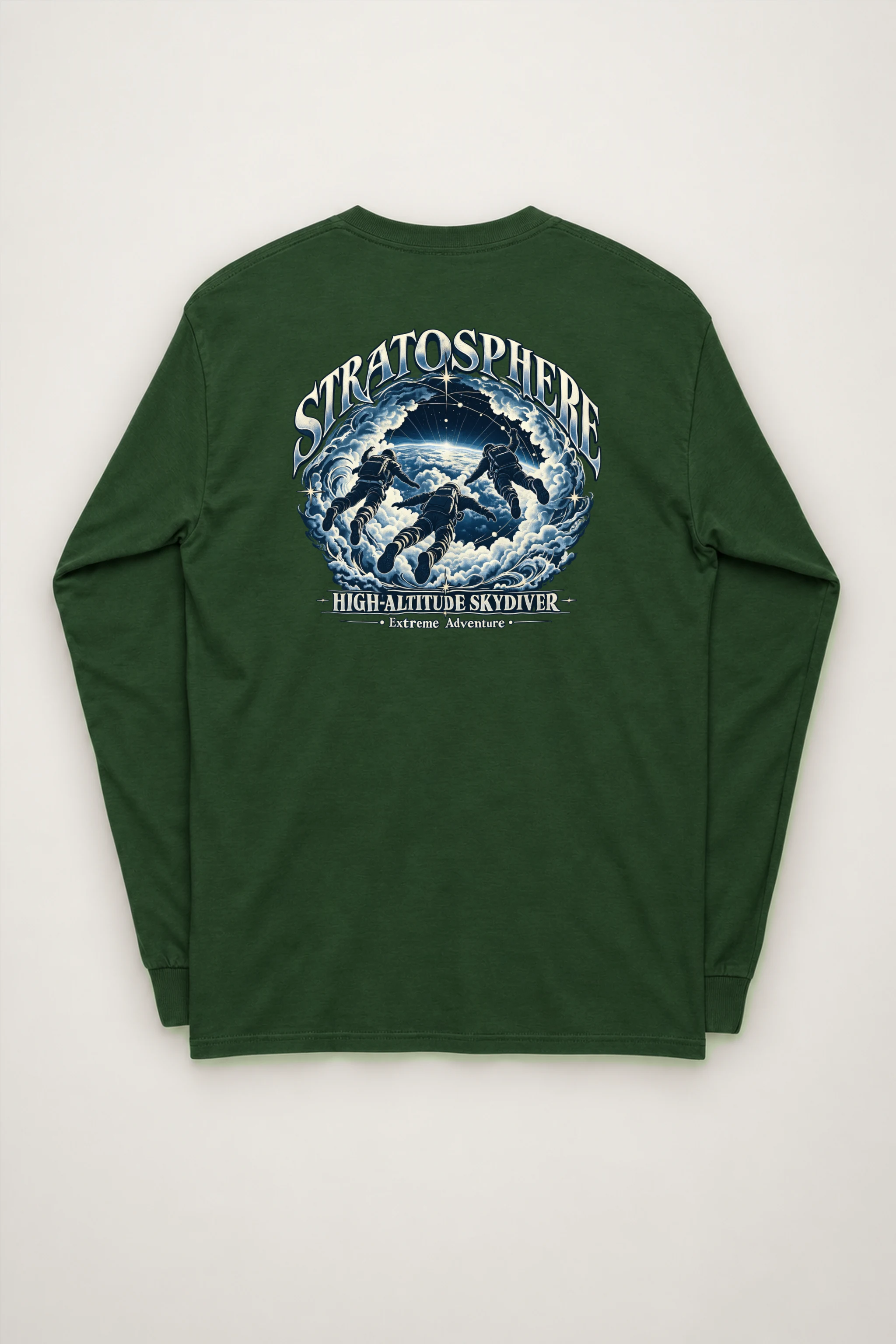 "Stratosphere Skydiver" Unisex Longsleeve T-shirt