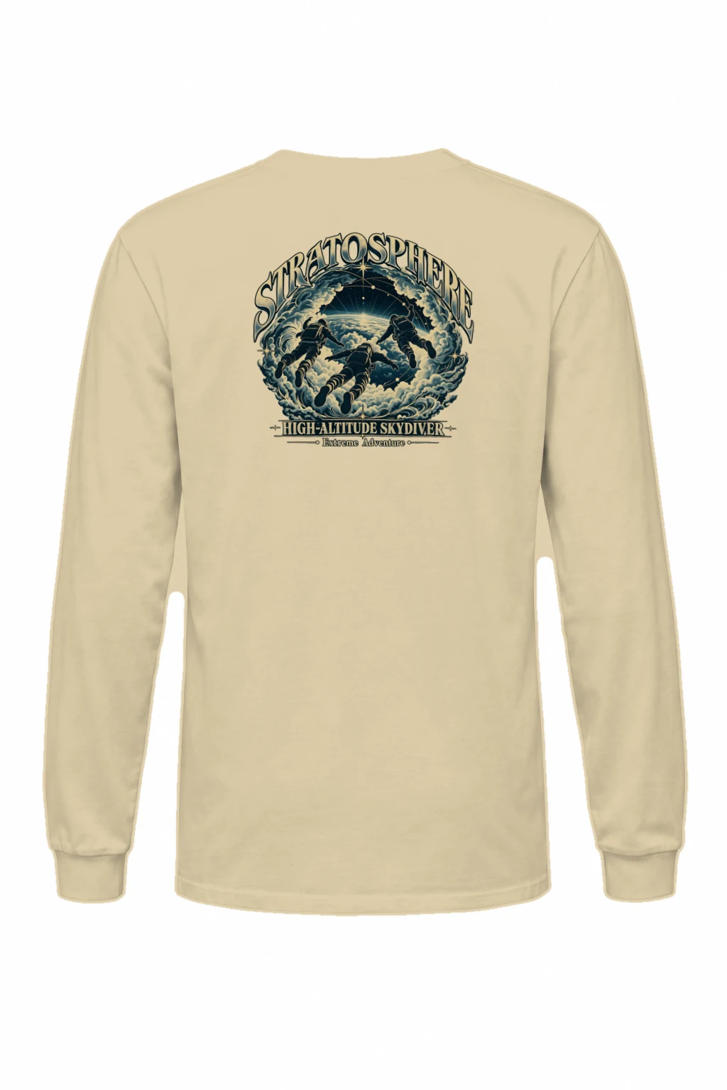 "Stratosphere Skydiver" Unisex Longsleeve T-shirt | Gildan 2400