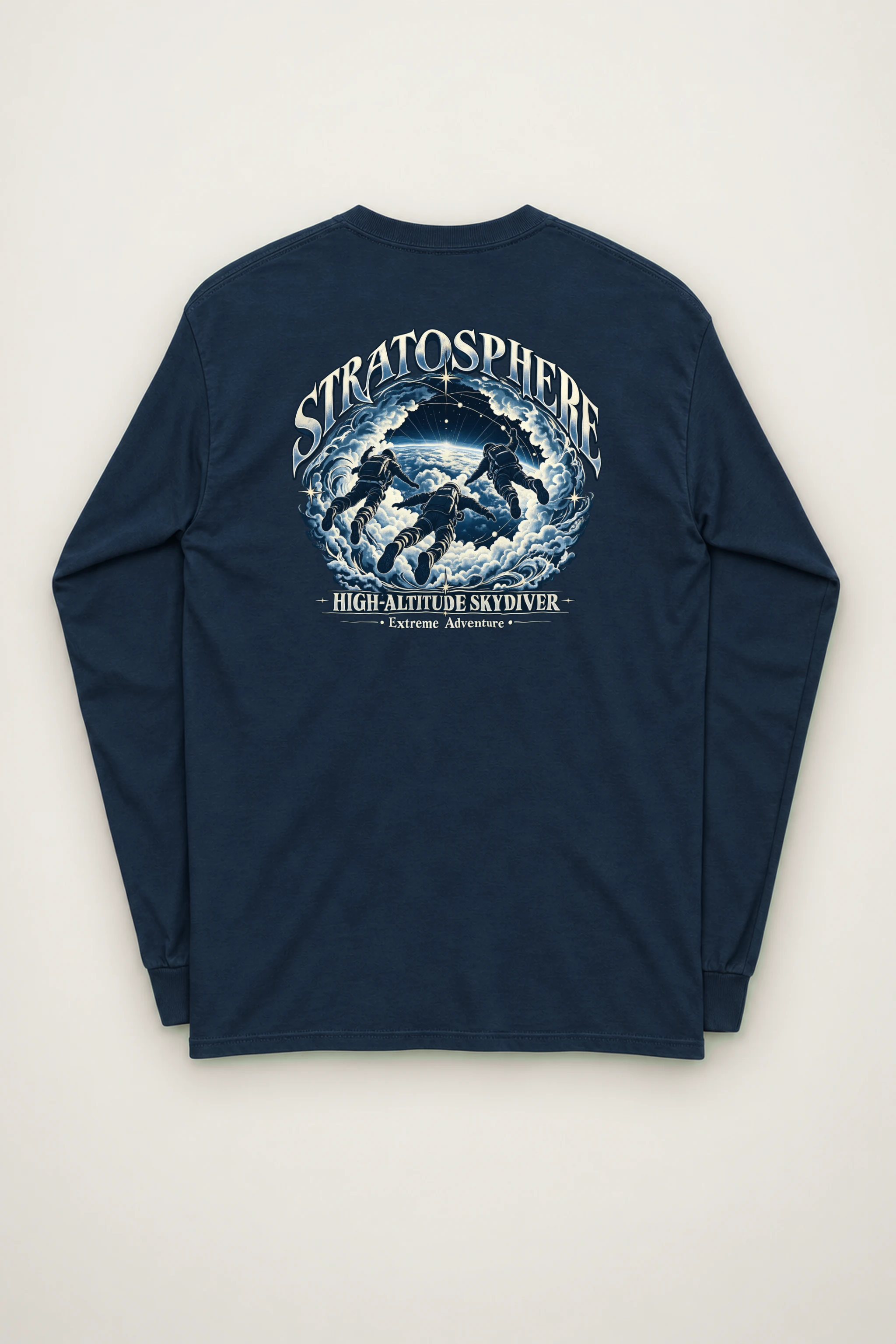 "Stratosphere Skydiver" Unisex Longsleeve T-shirt