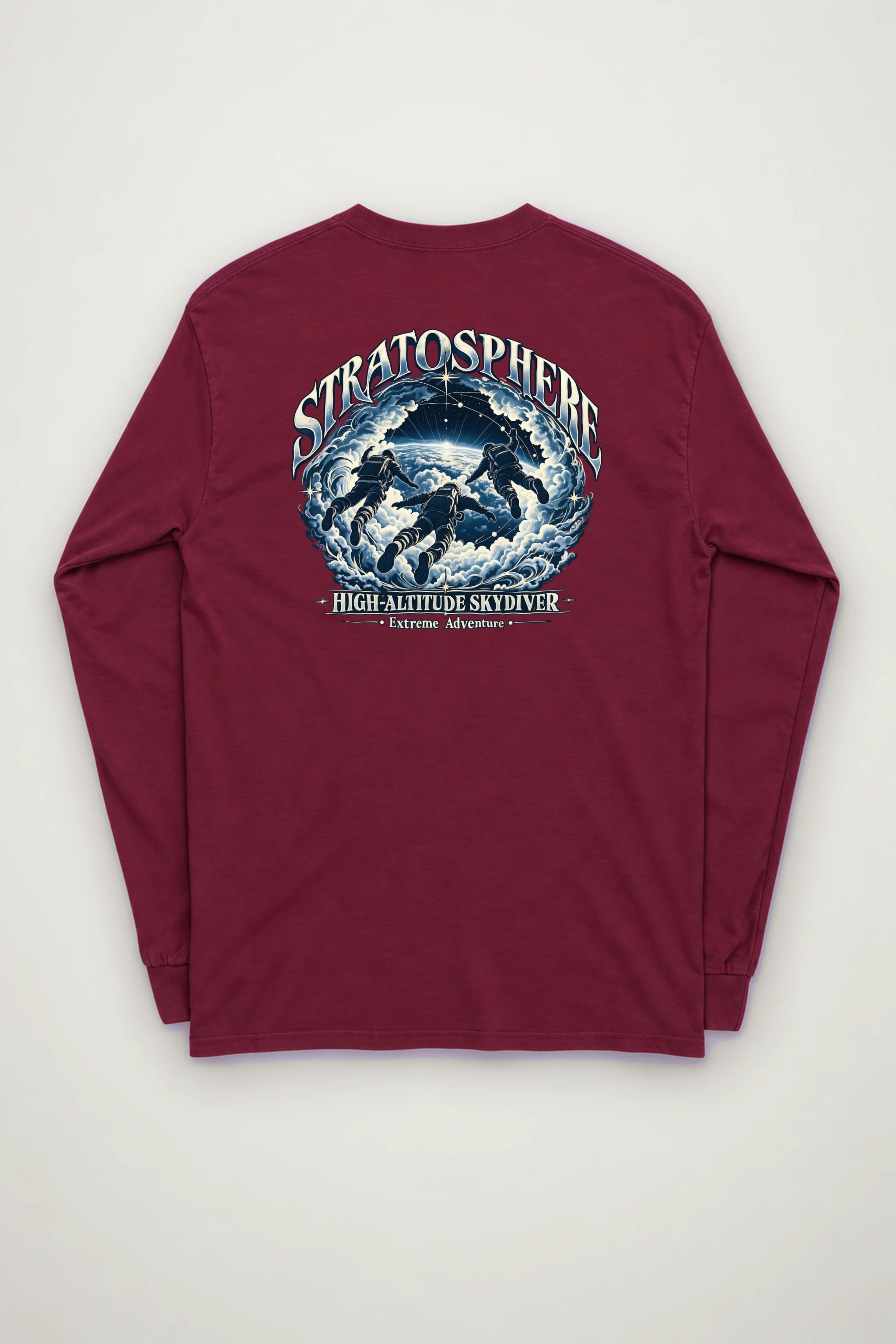 "Stratosphere Skydiver" Unisex Longsleeve T-shirt