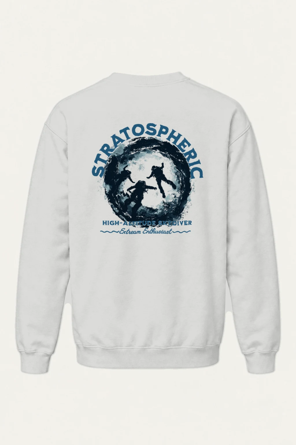 "Stratospheric Skydiver" Heavy Blend Unisex Crewneck Sweatshirt | Gildan 18000