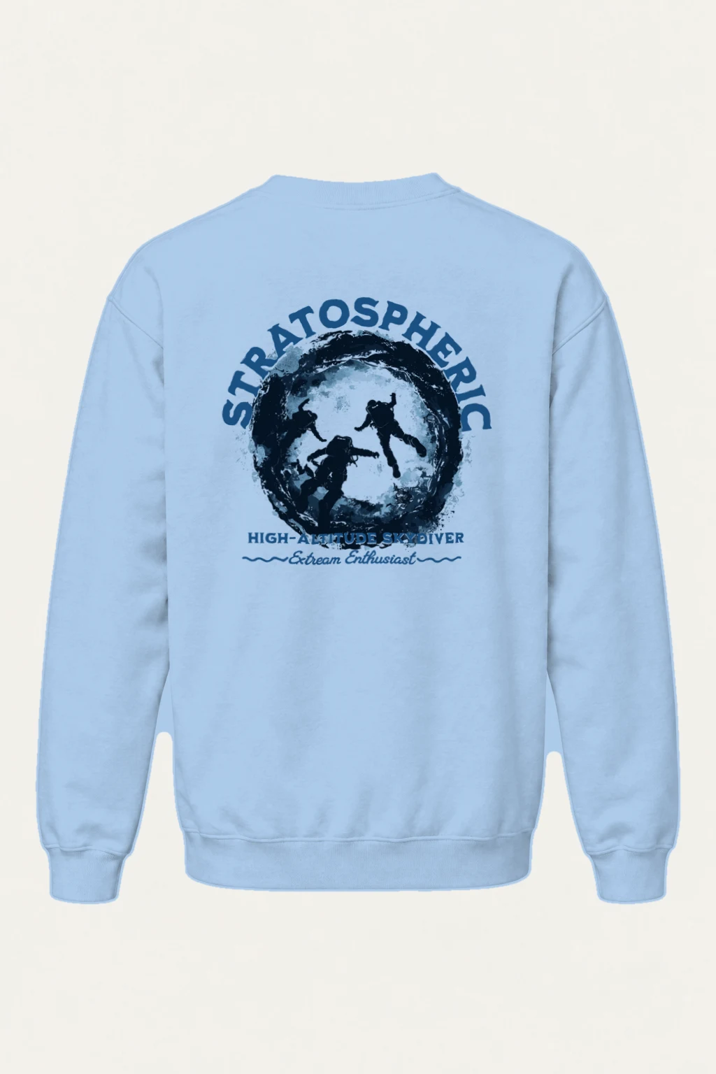 "Stratospheric Skydiver" Heavy Blend Unisex Crewneck Sweatshirt | Gildan 18000