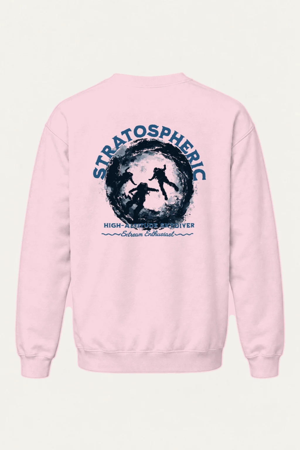 "Stratospheric Skydiver" Heavy Blend Unisex Crewneck Sweatshirt | Gildan 18000