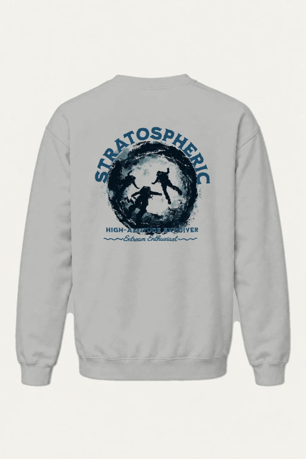 "Stratospheric Skydiver" Heavy Blend Unisex Crewneck Sweatshirt | Gildan 18000