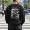 "Street Drift" Heavy Blend Unisex Crewneck Sweatshirt | Gildan 18000