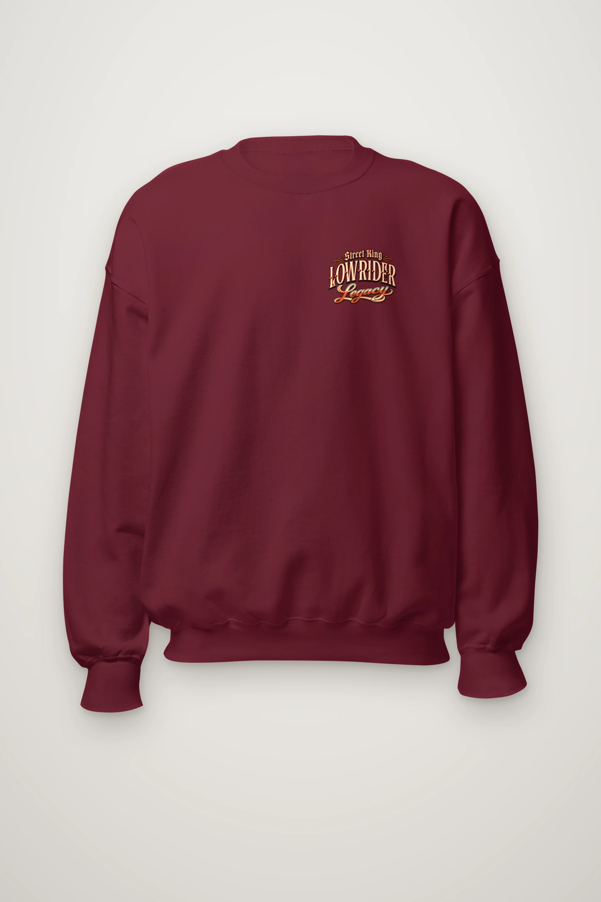 "Street King Lowrider" Heavy Blend Unisex Crewneck Sweatshirt