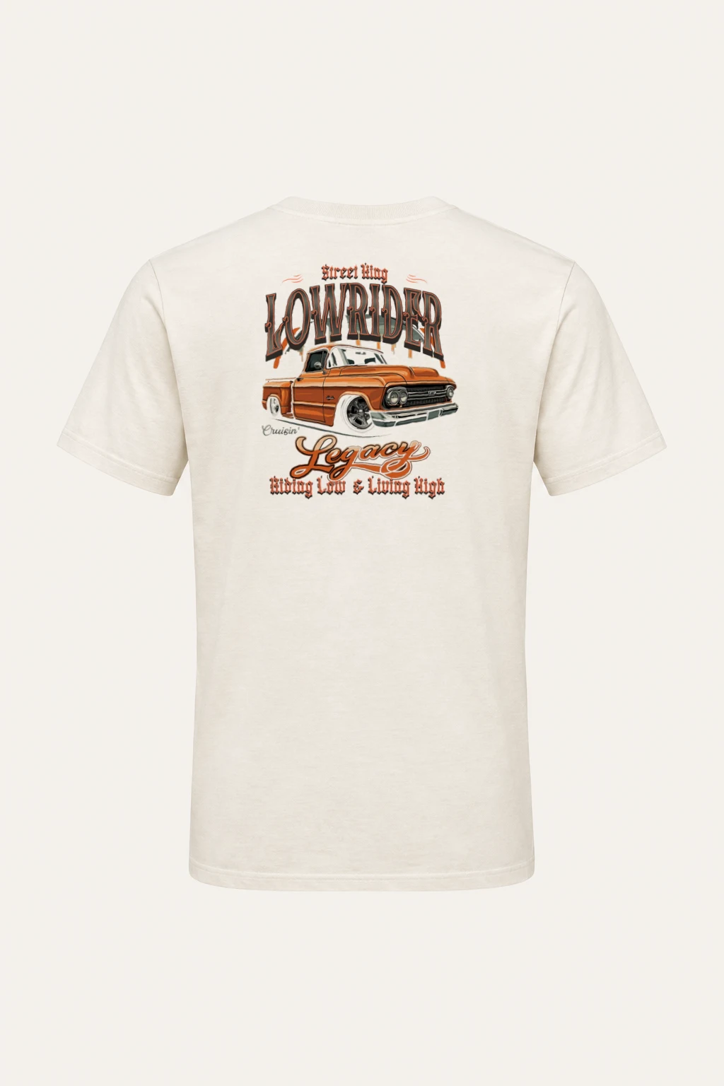 "Street King Lowrider" Heavyweight Unisex Crewneck T-shirt | Gildan 5000
