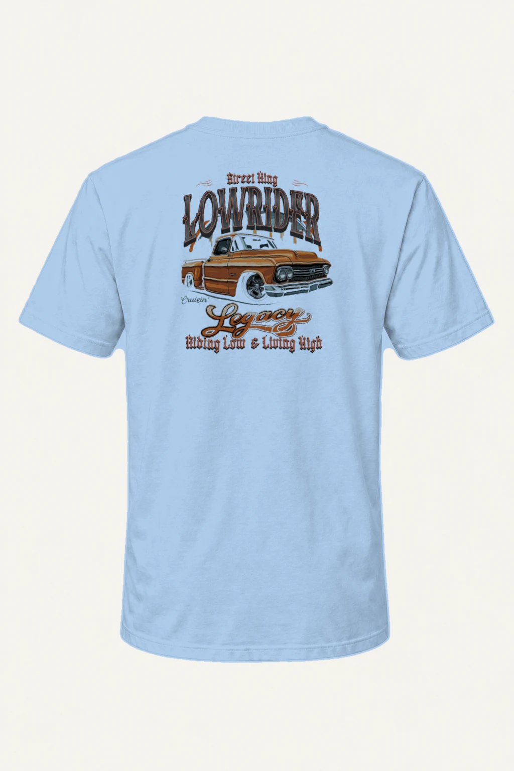"Street King Lowrider" Heavyweight Unisex Crewneck T-shirt | Gildan 5000