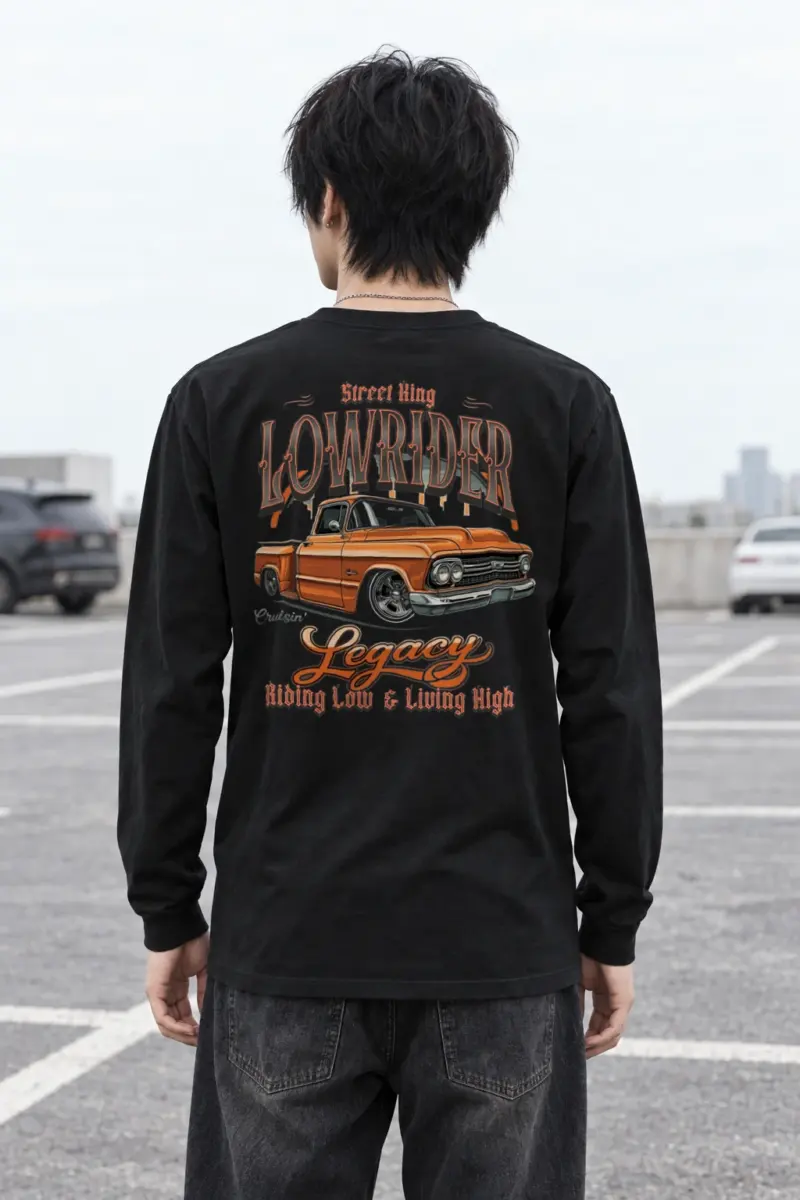 "Street King Lowrider" Unisex Longsleeve T-shirt
