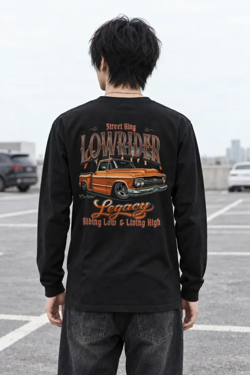 "Street King Lowrider" Unisex Longsleeve T-shirt