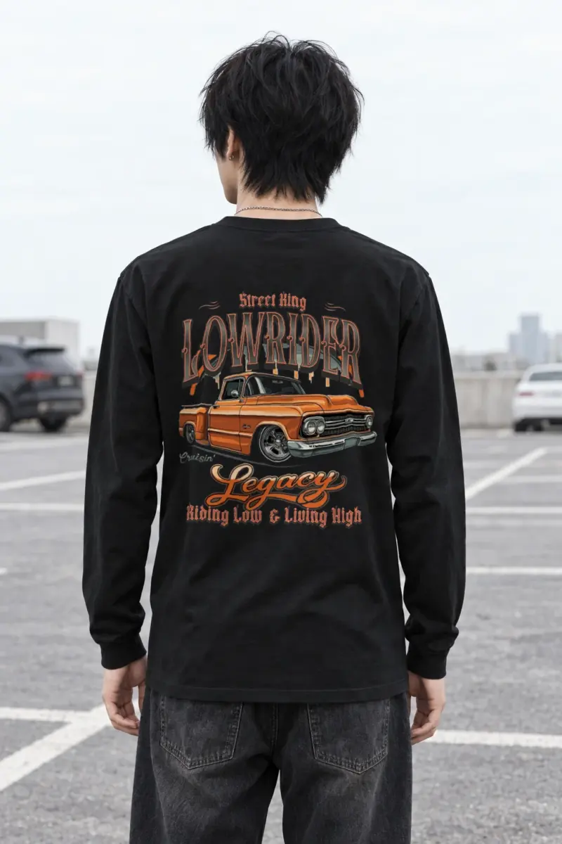 "Street King Lowrider" Unisex Longsleeve T-shirt