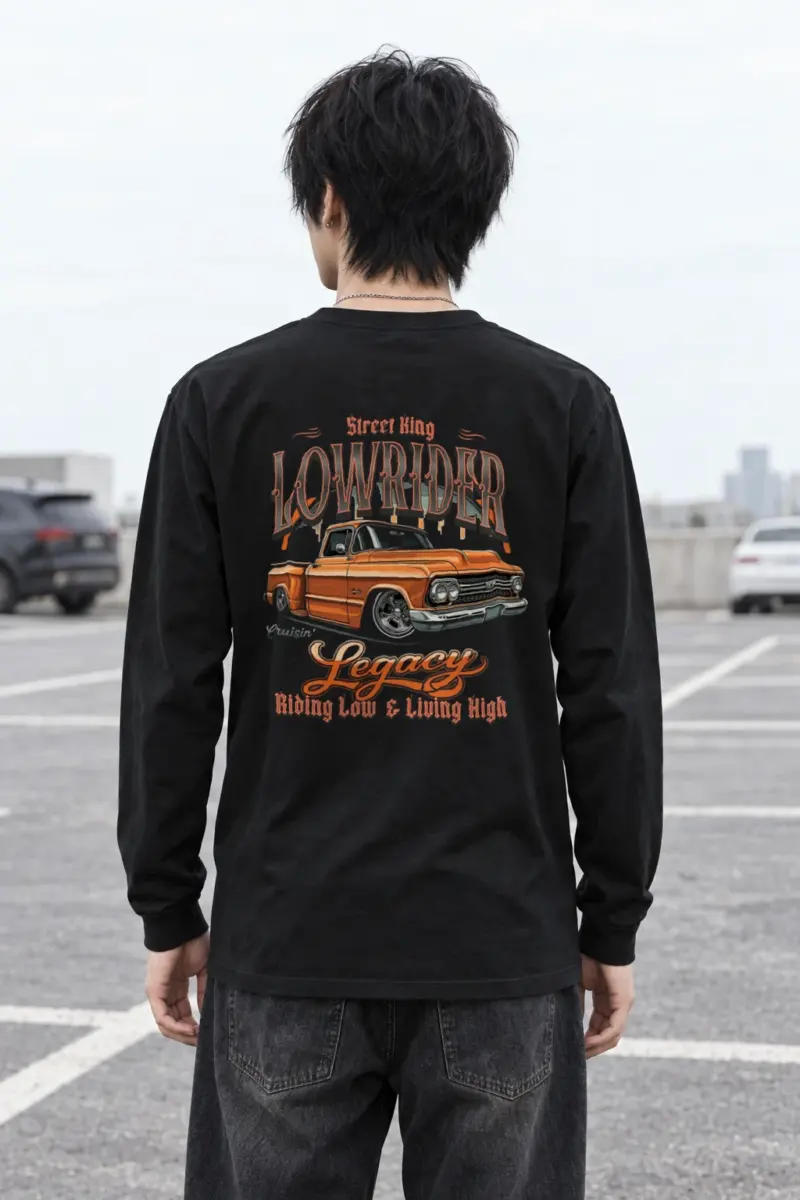 "Street King Lowrider" Unisex Longsleeve T-shirt