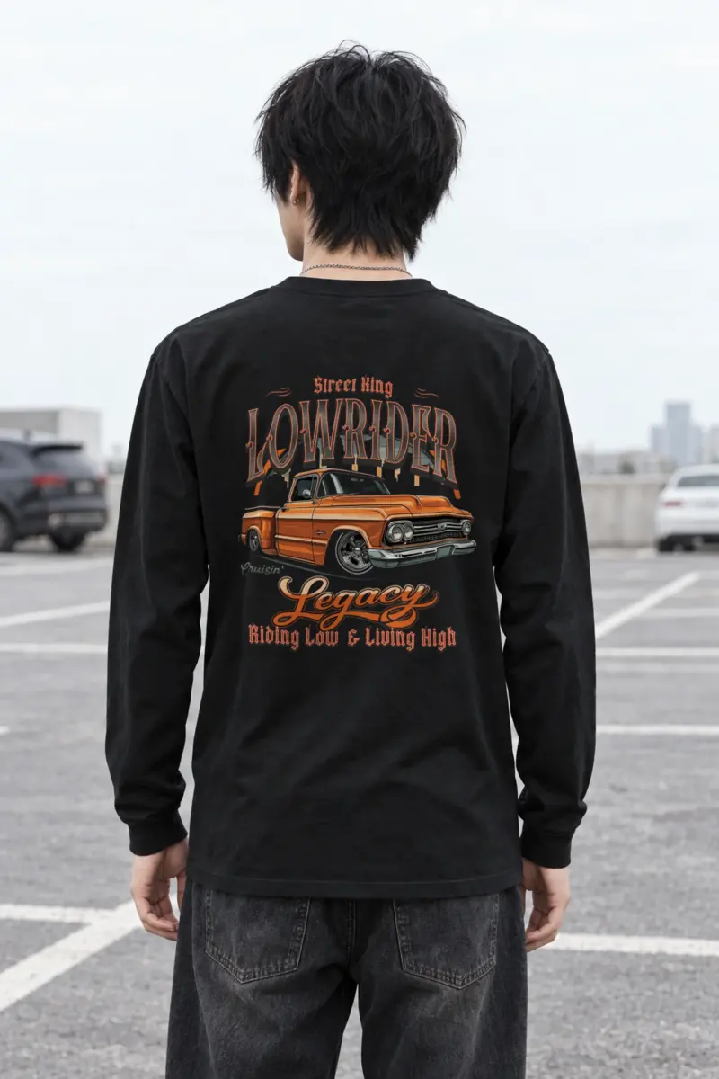 "Street King Lowrider" Unisex Longsleeve T-shirt