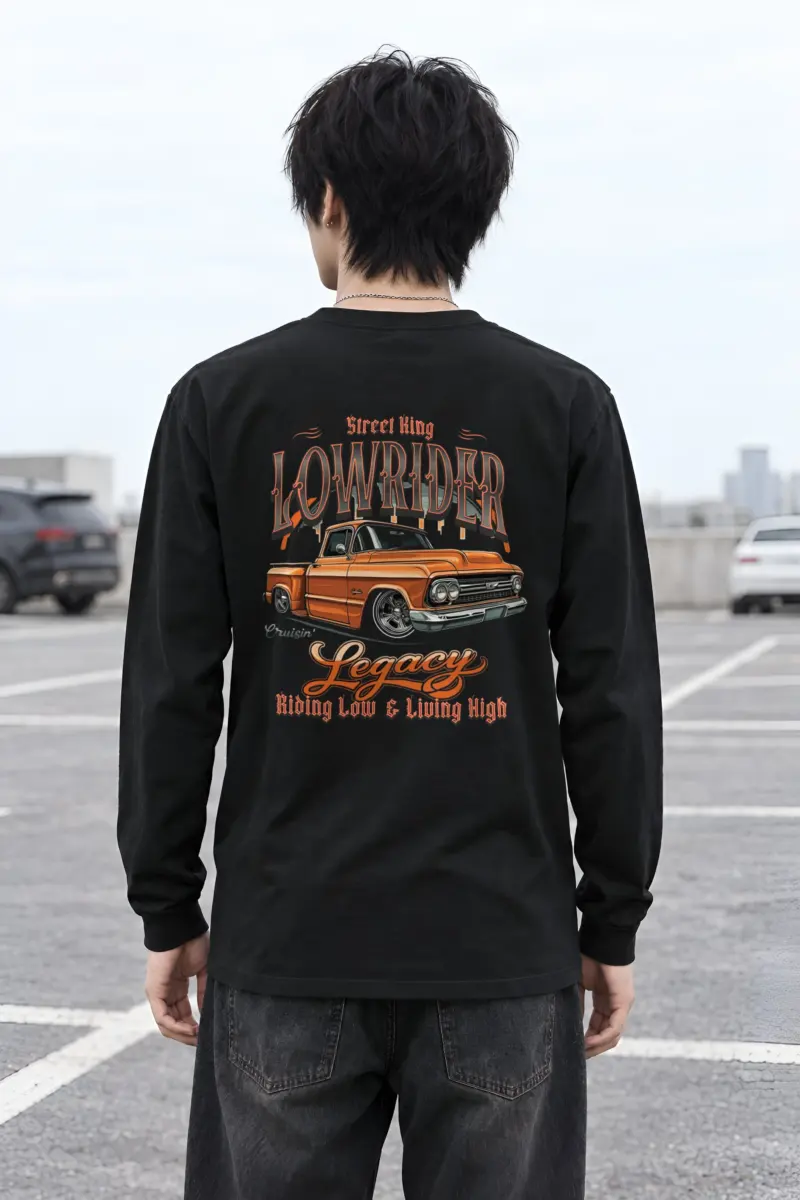 "Street King Lowrider" Unisex Longsleeve T-shirt