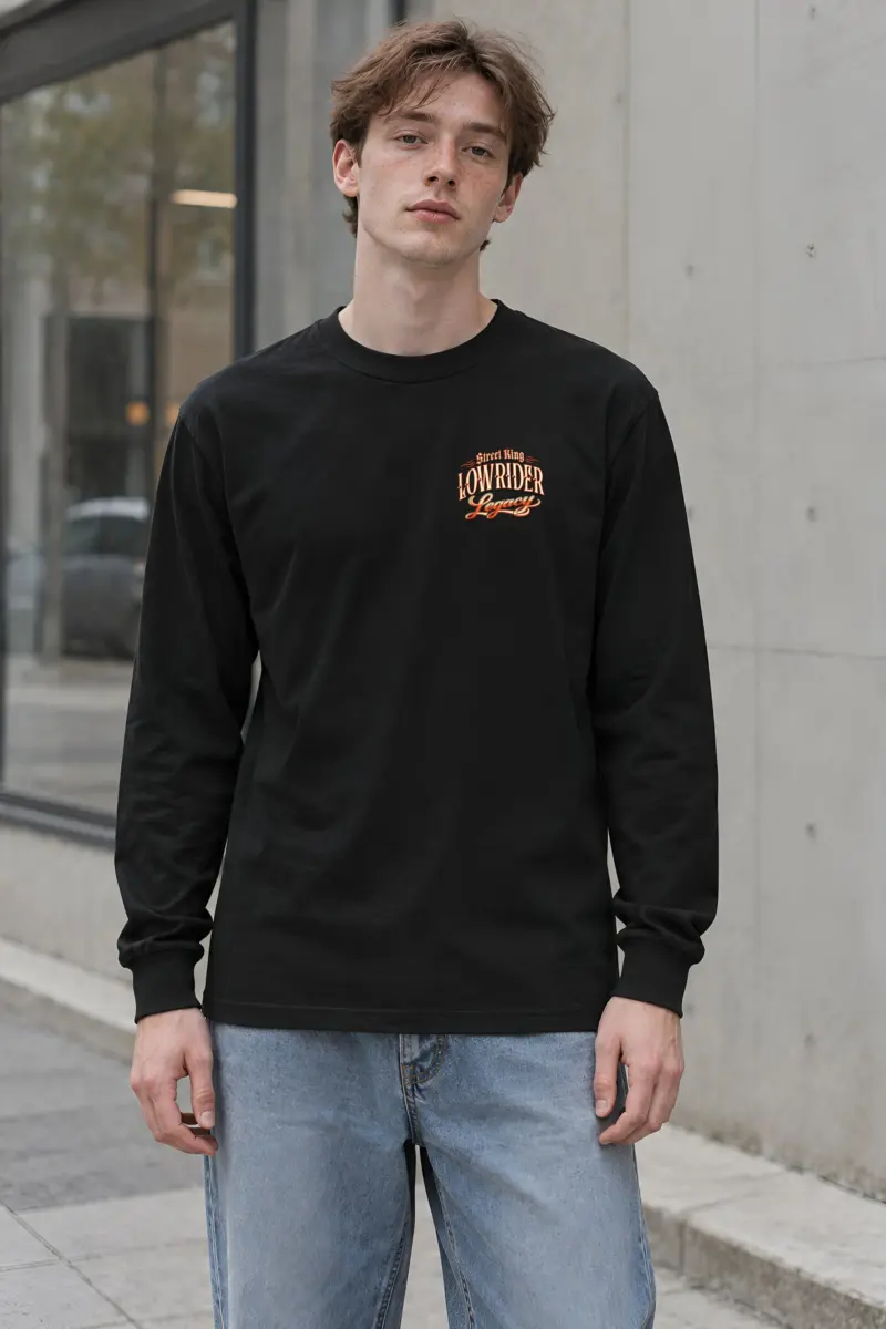 "Street King Lowrider" Unisex Longsleeve T-shirt