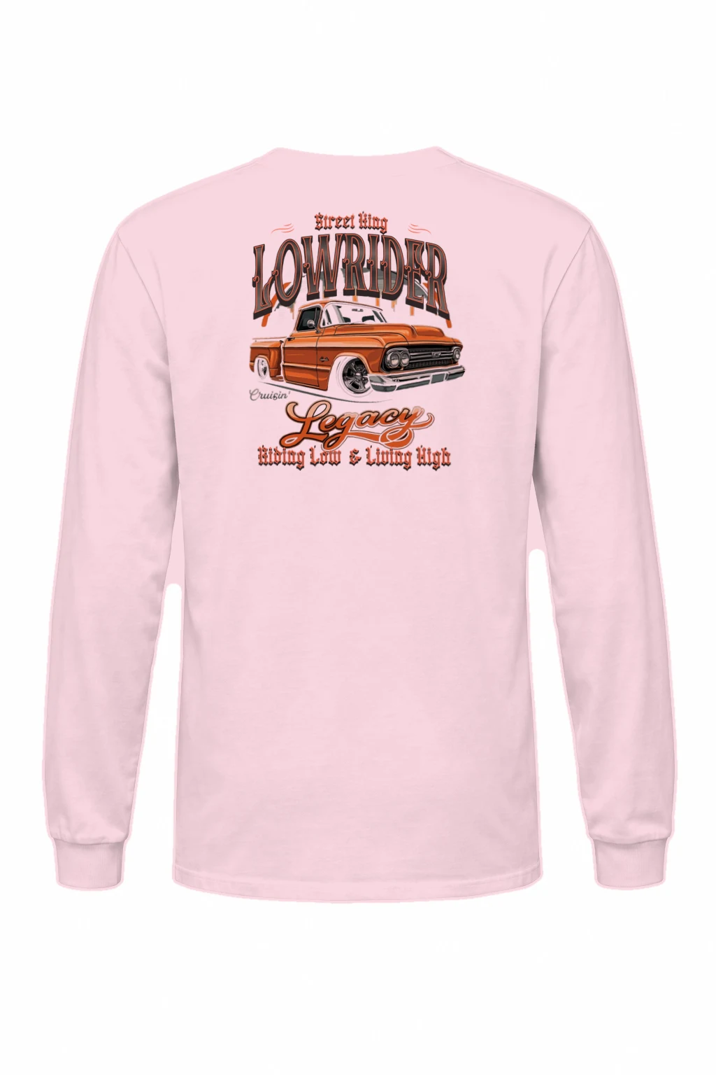 "Street King Lowrider" Unisex Longsleeve T-shirt | Gildan 2400