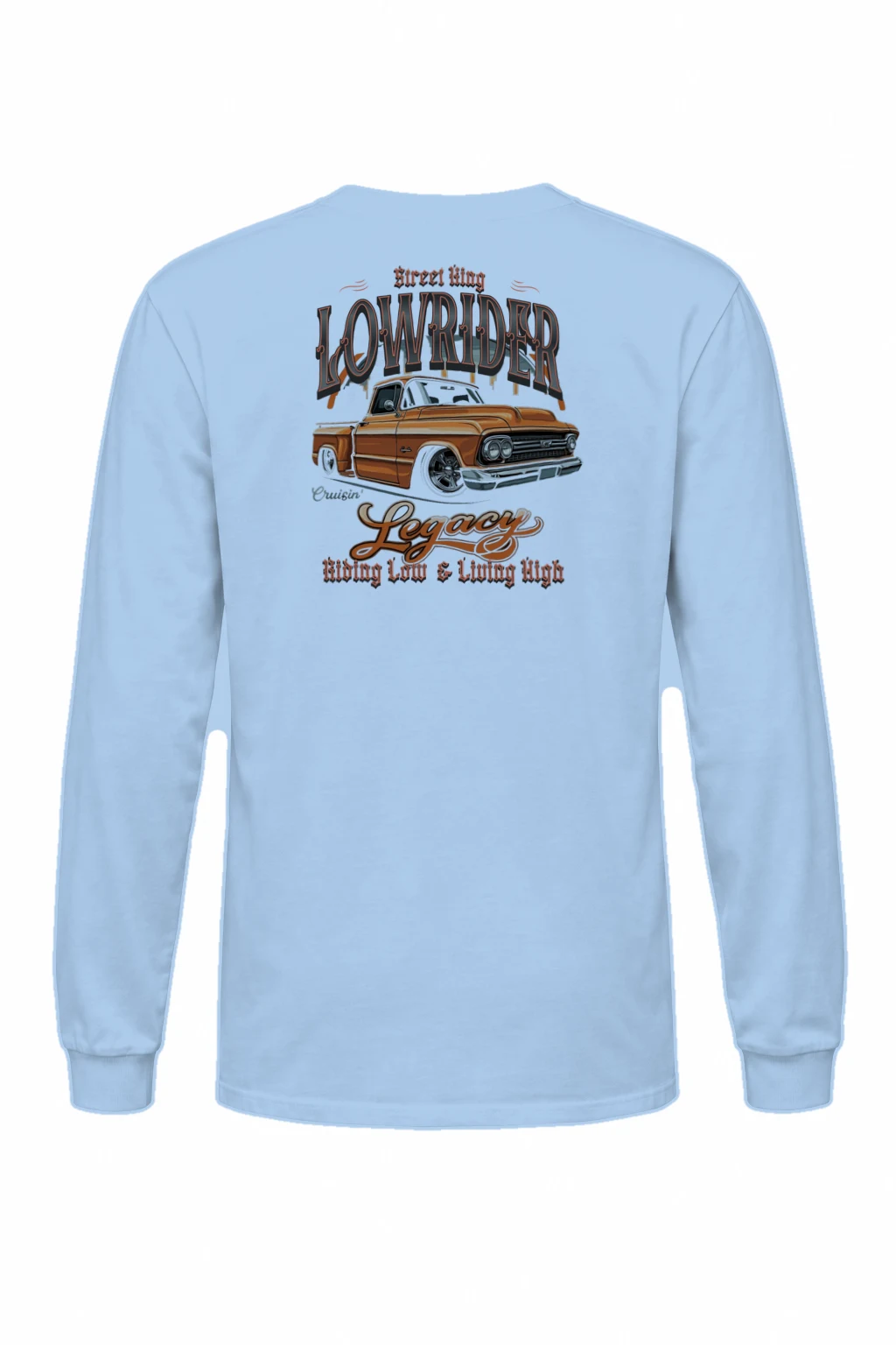 "Street King Lowrider" Unisex Longsleeve T-shirt | Gildan 2400