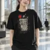 "Street Mode Seoul" Heavyweight Unisex Crewneck T-shirt | Gildan 5000