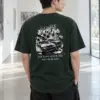 "Street Racing" Heavyweight Unisex Crewneck T-shirt | Gildan 5000