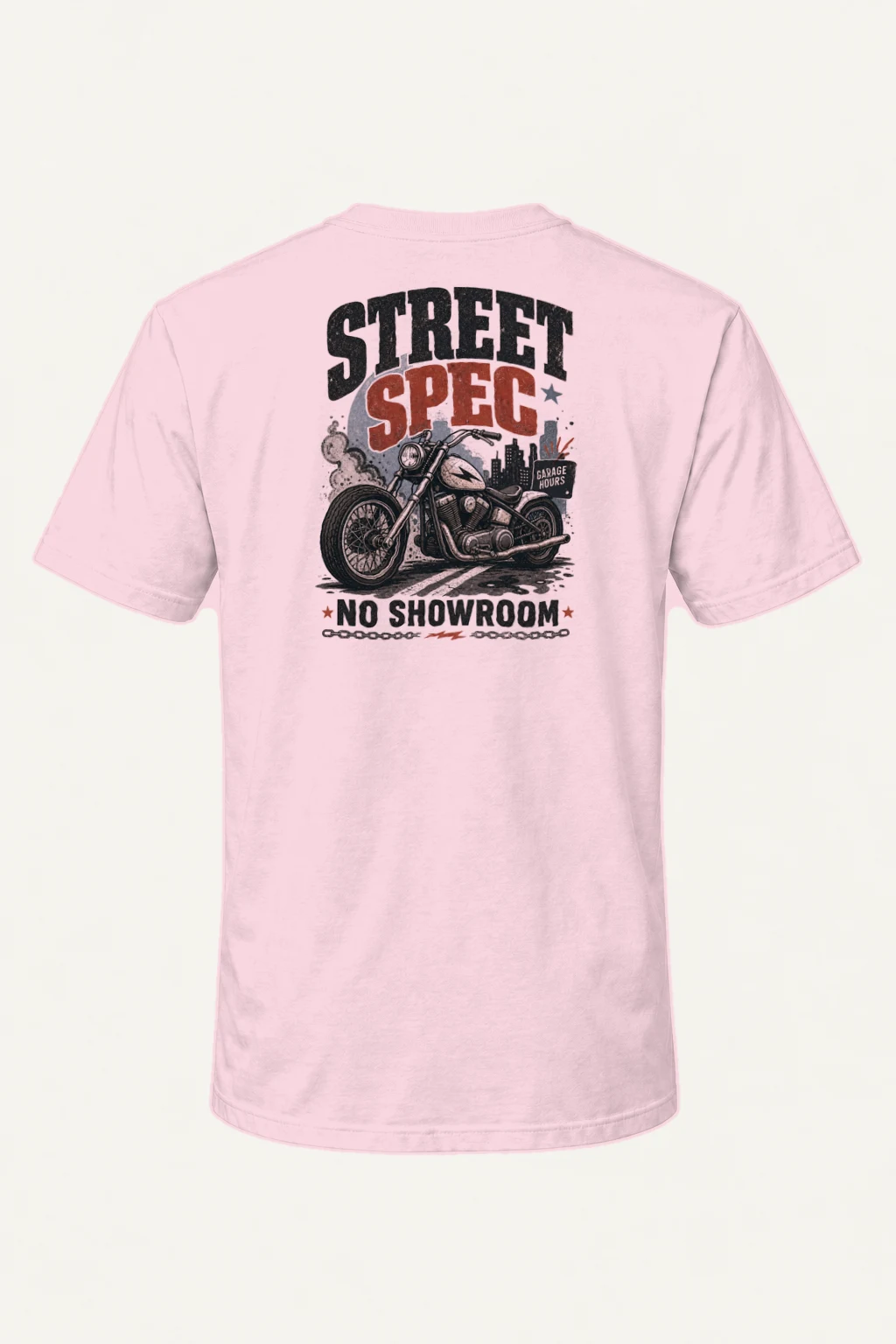 "Street Spec Garage" Heavyweight Unisex Crewneck T-shirt | Gildan 5000