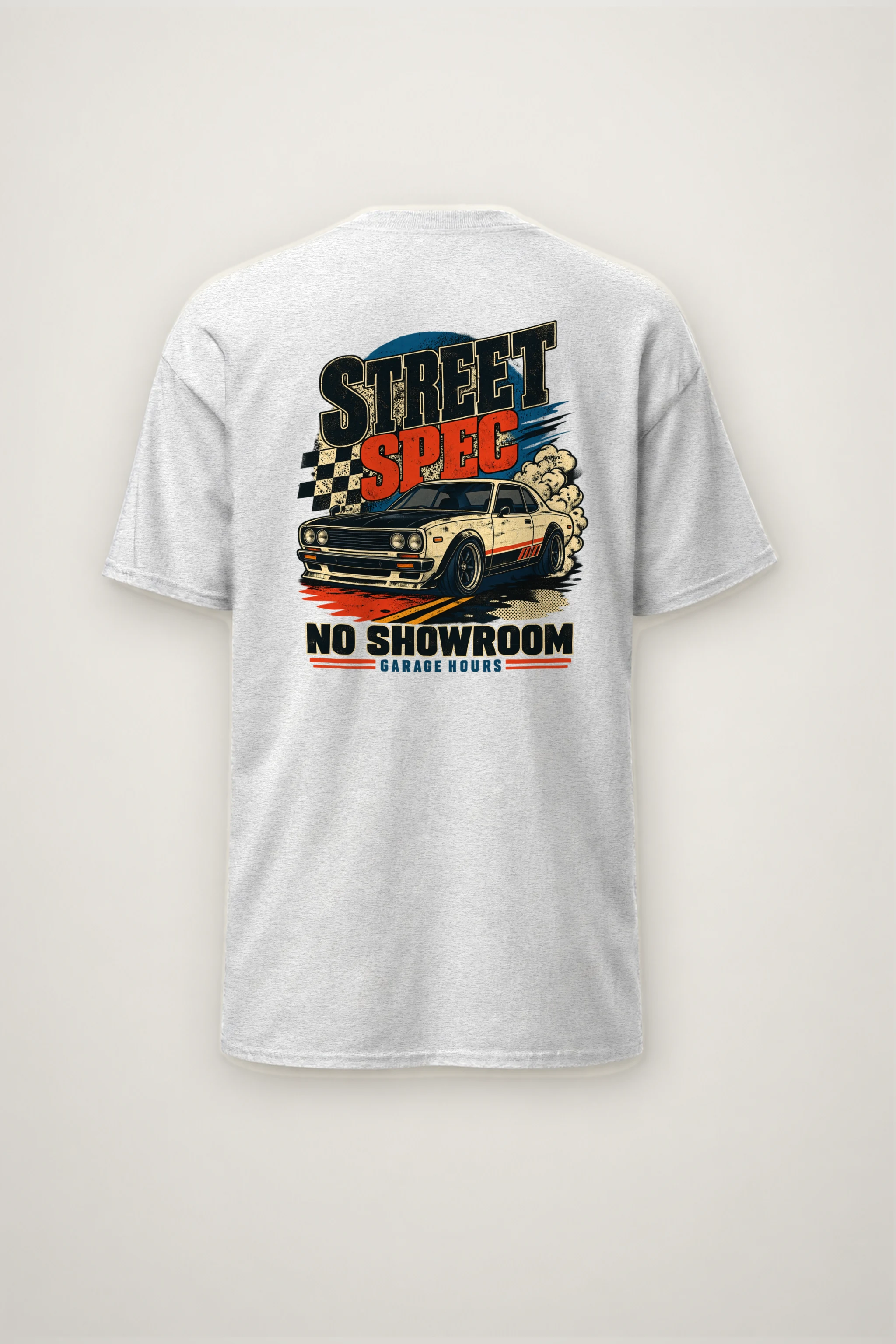 "Street Spec Garage" Heavyweight Unisex Crewneck T-shirt