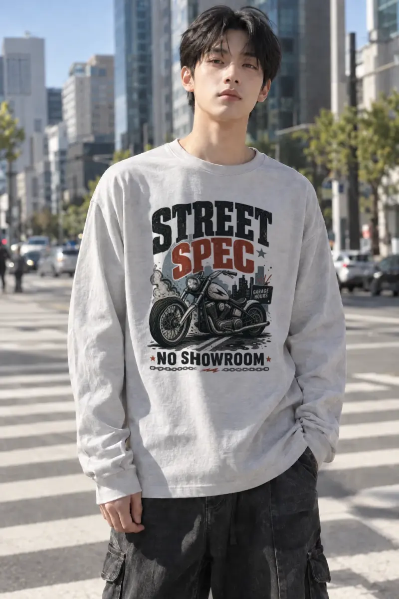 "Street Spec Garage" Unisex Longsleeve T-shirt | Gildan 2400