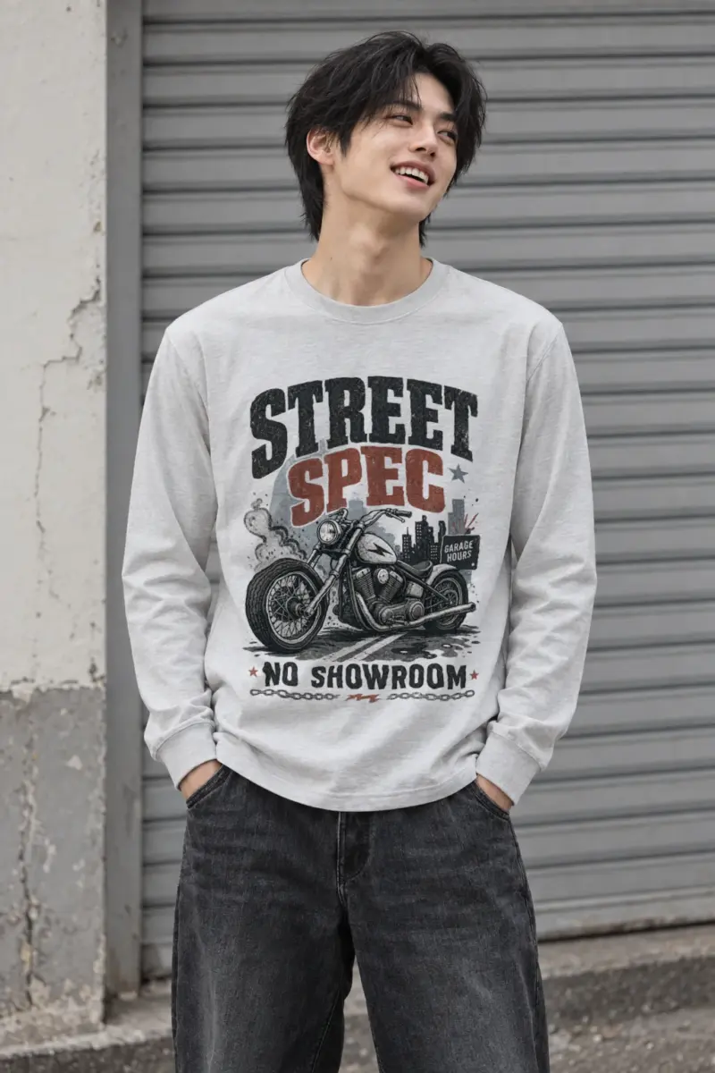 "Street Spec Garage" Unisex Longsleeve T-shirt