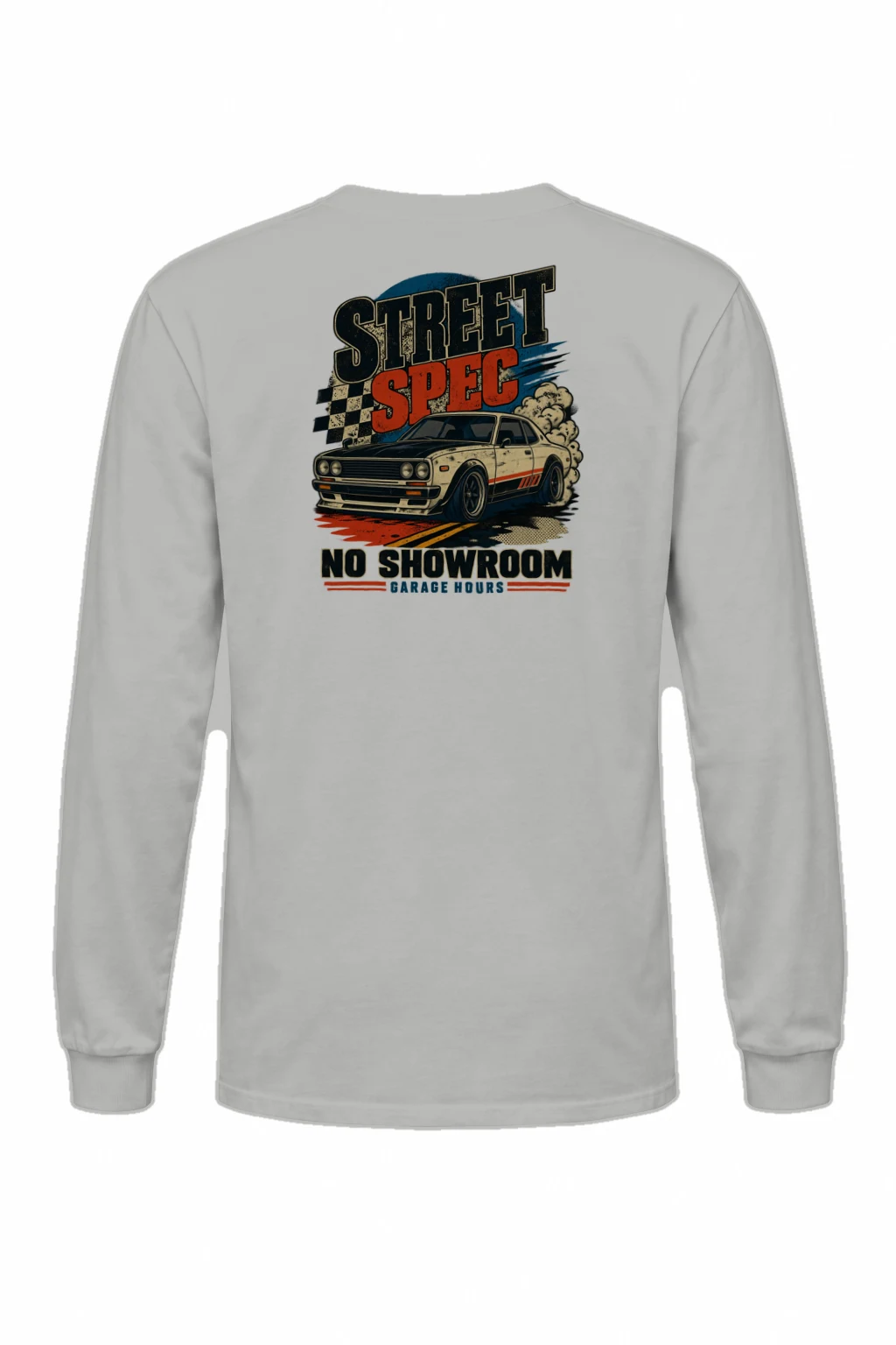 "Street Spec Garage" Unisex Longsleeve T-shirt | Gildan 2400
