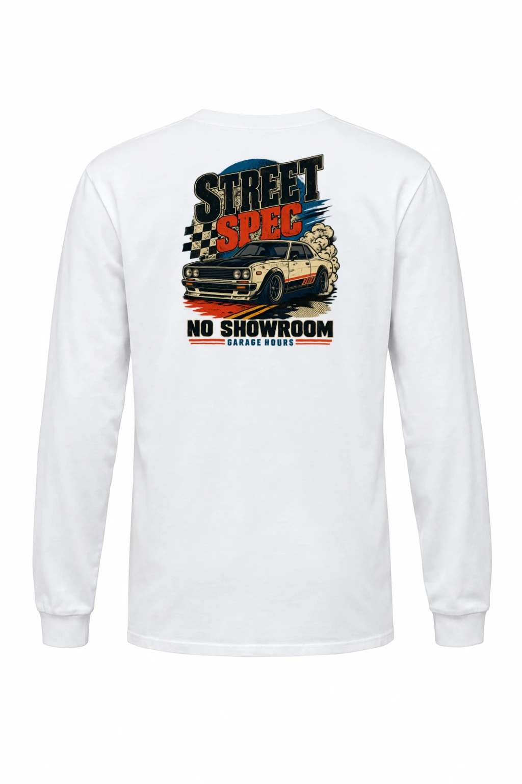 "Street Spec Garage" Unisex Longsleeve T-shirt | Gildan 2400