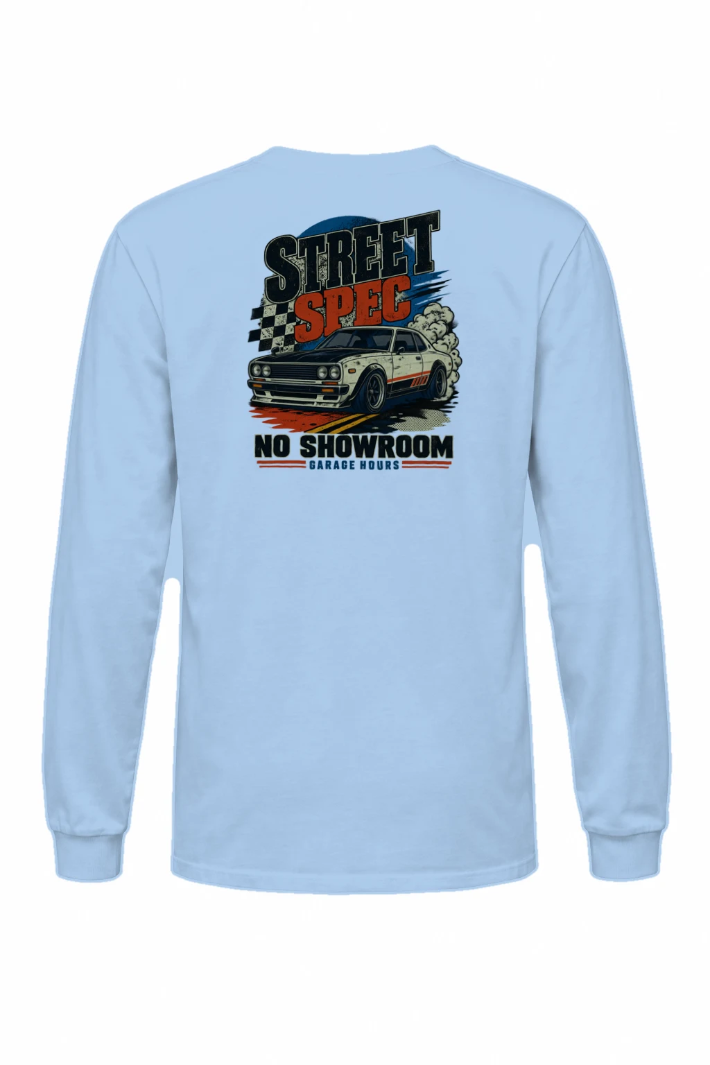 "Street Spec Garage" Unisex Longsleeve T-shirt | Gildan 2400