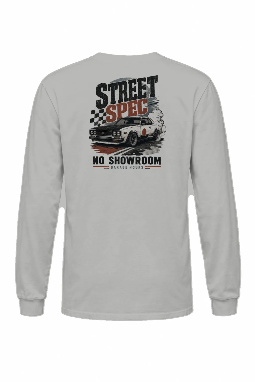 "Street Spec Garage" Unisex Longsleeve T-shirt | Gildan 2400