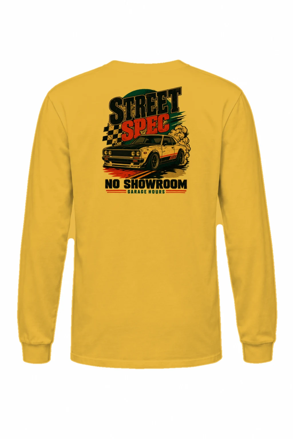 "Street Spec Garage" Unisex Longsleeve T-shirt | Gildan 2400