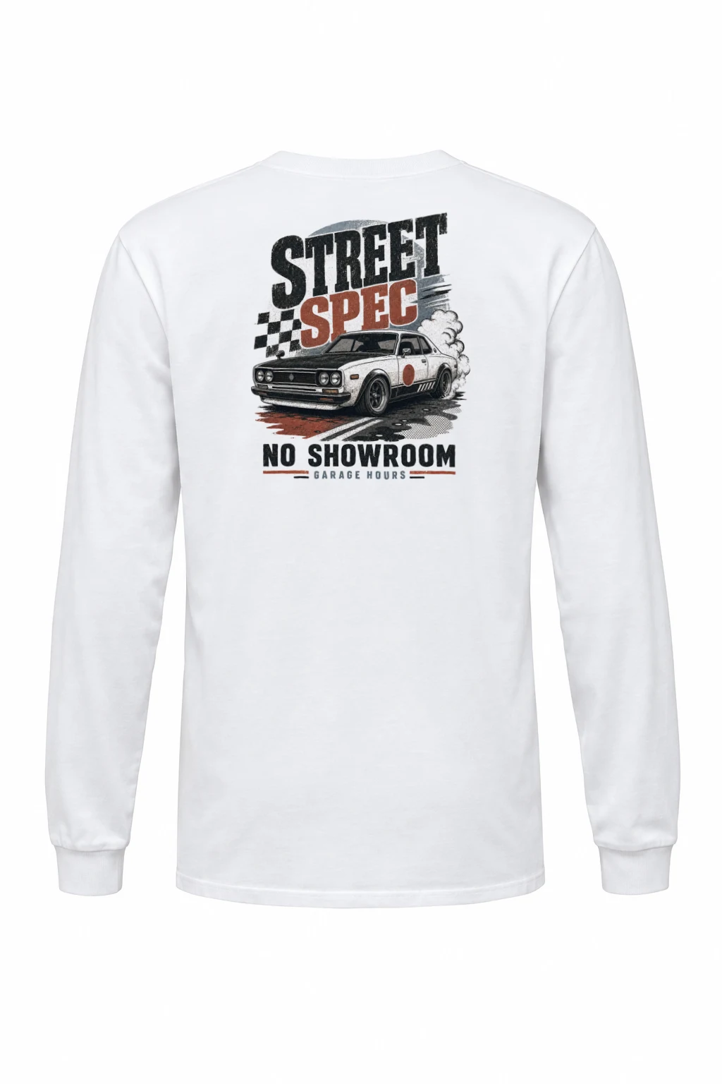 "Street Spec Garage" Unisex Longsleeve T-shirt | Gildan 2400