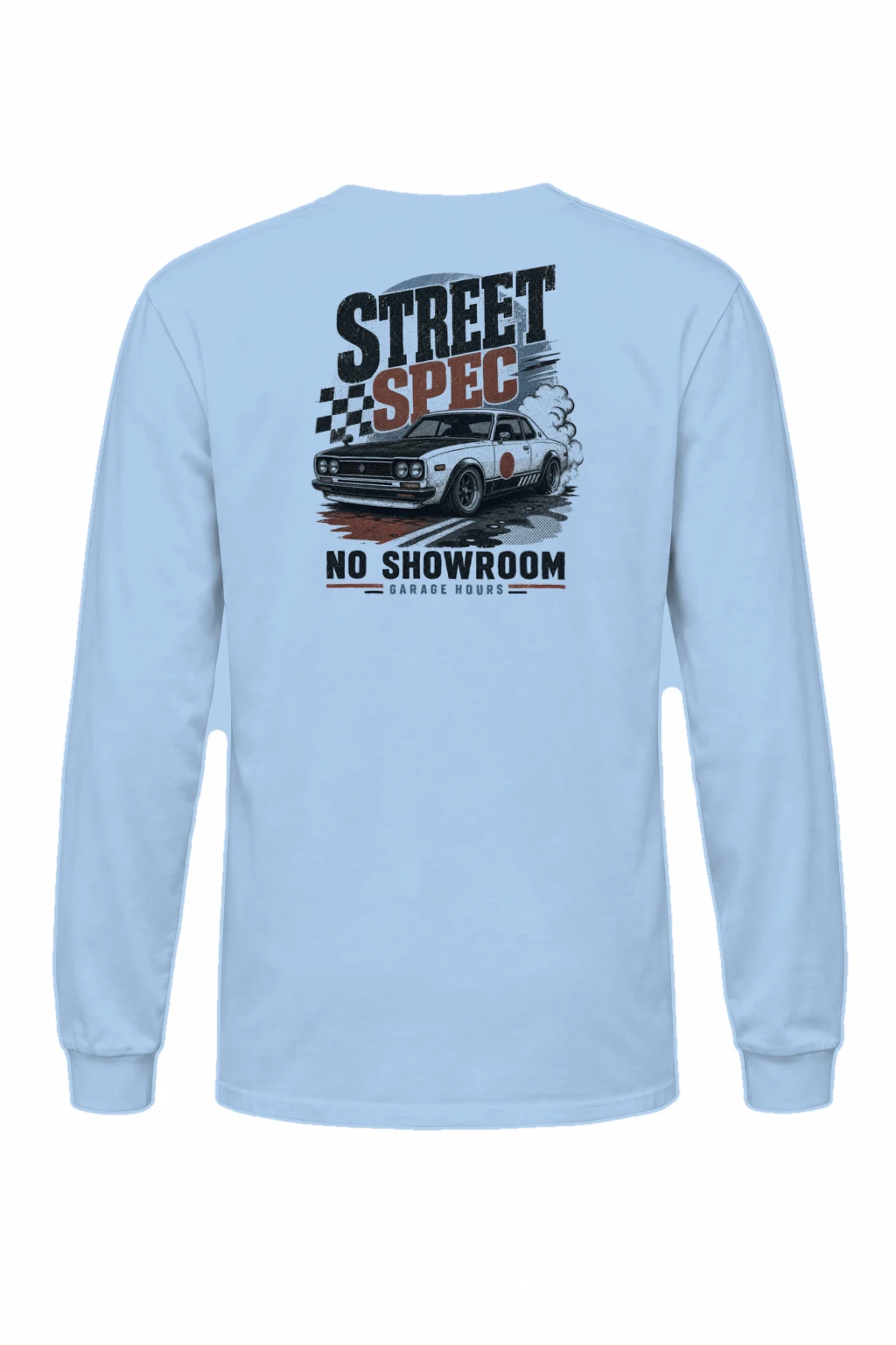 "Street Spec Garage" Unisex Longsleeve T-shirt | Gildan 2400