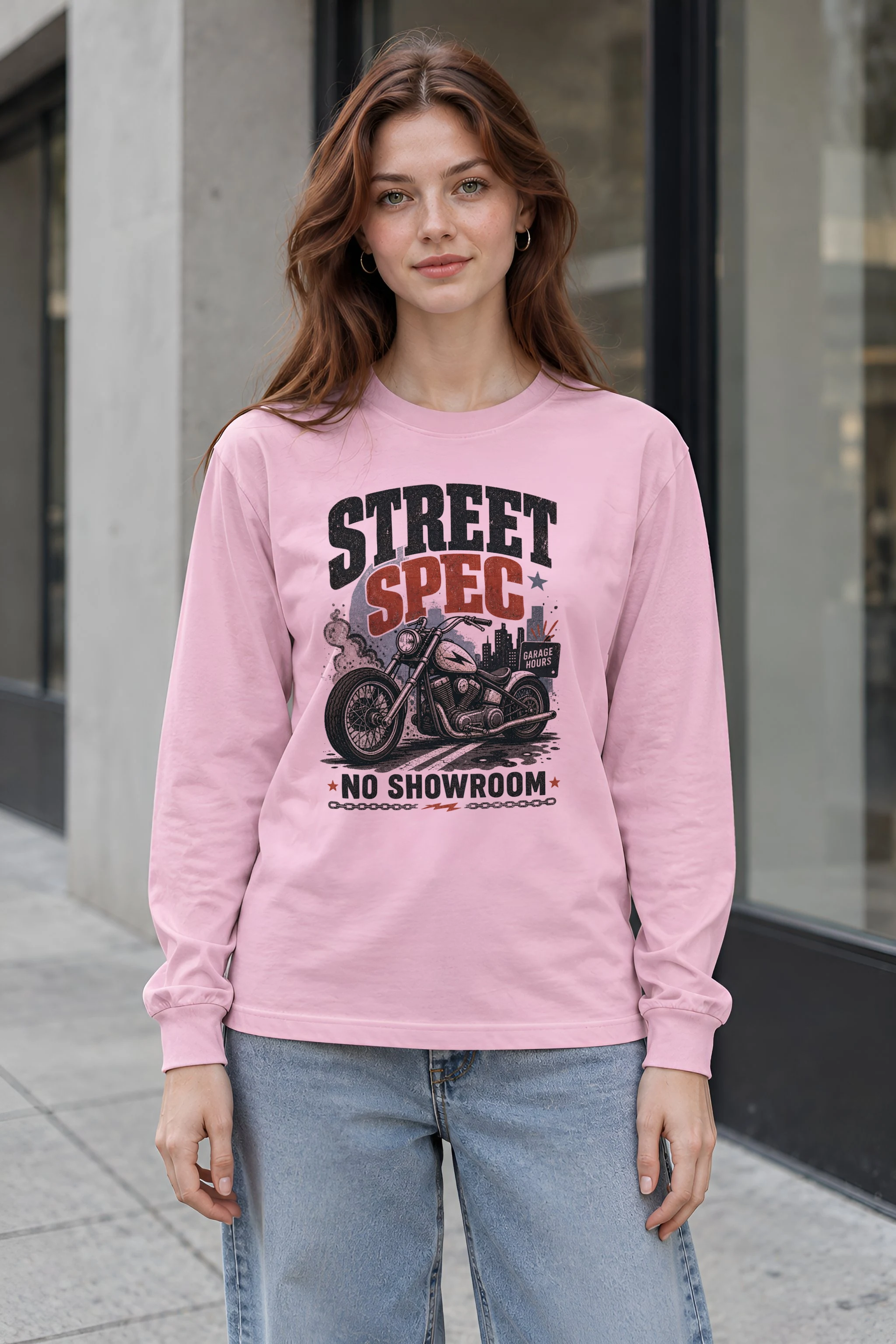 "Street Spec Garage" Unisex Longsleeve T-shirt