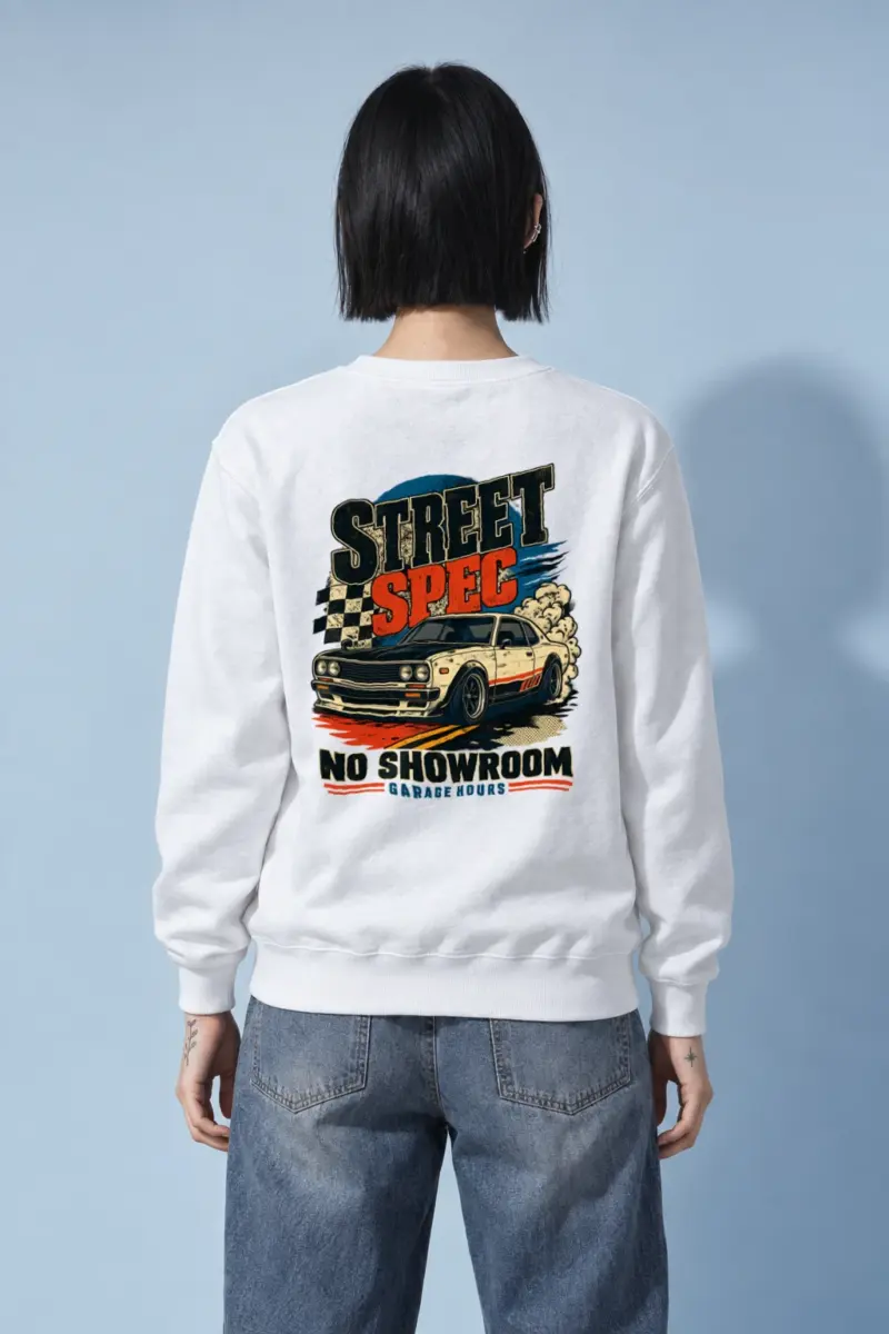 "Street Spec" Heavy Blend Unisex Crewneck Sweatshirt