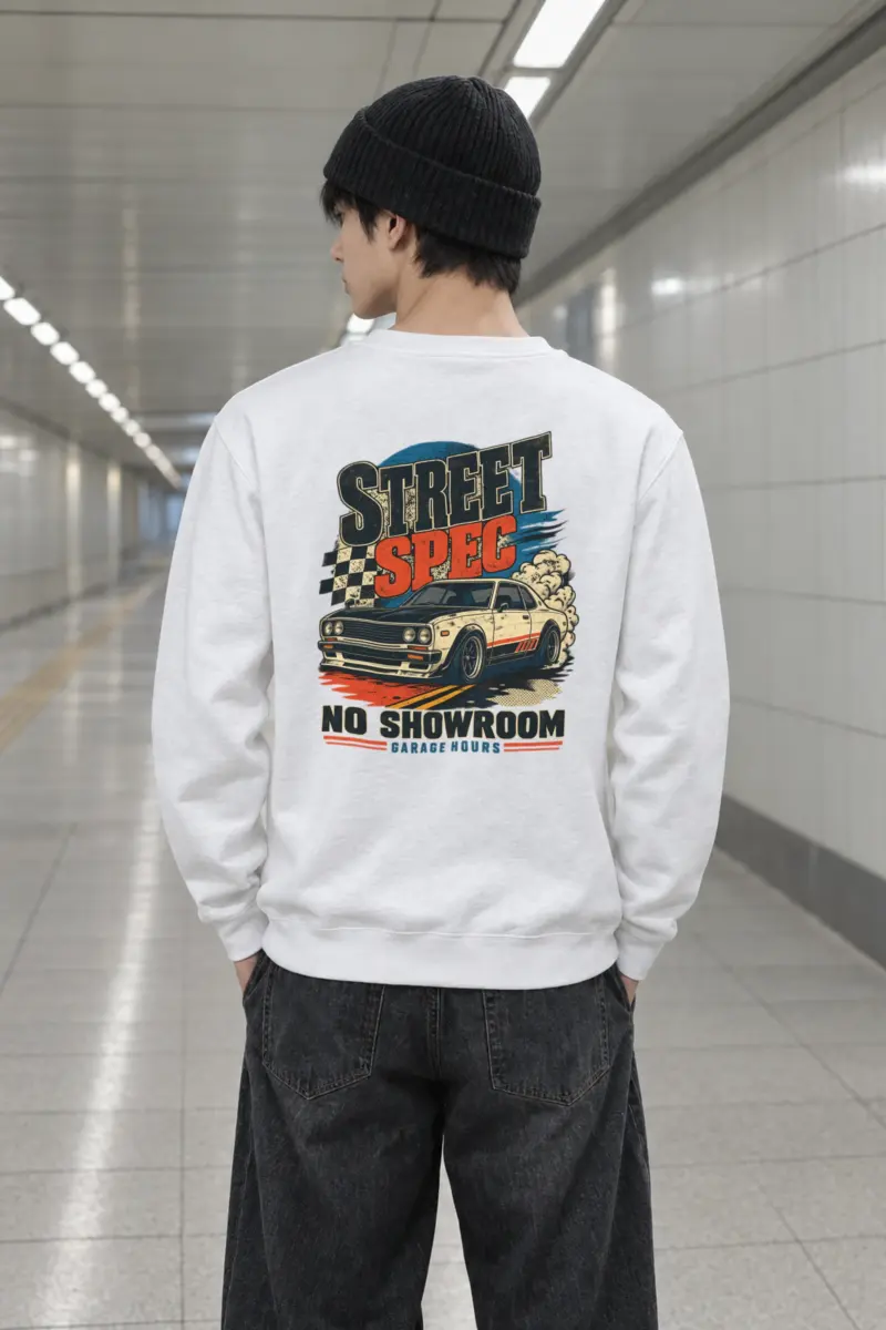 "Street Spec" Heavy Blend Unisex Crewneck Sweatshirt
