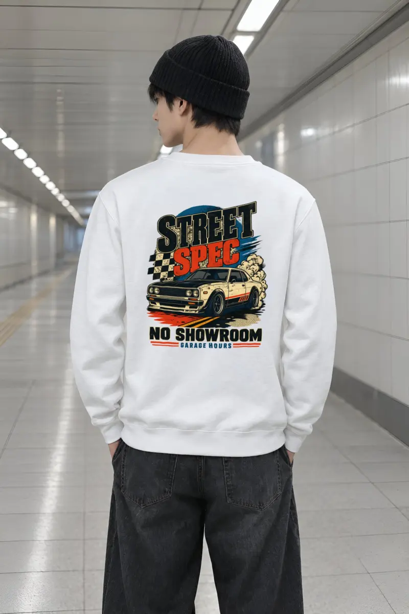 "Street Spec" Heavy Blend Unisex Crewneck Sweatshirt