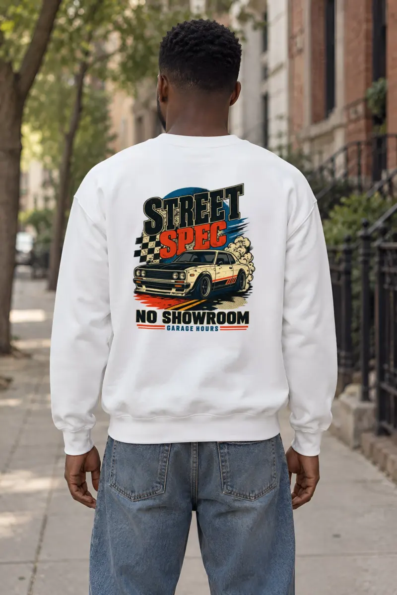 "Street Spec" Heavy Blend Unisex Crewneck Sweatshirt
